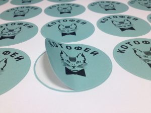 Особенности печати наклеек